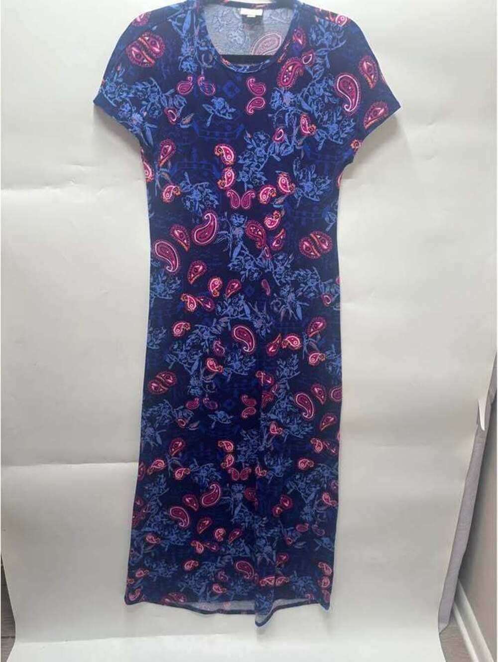 LuLaRoe Small Paisley Floral Maxi Dress